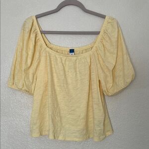 Old Navy Yellow Women's Blouse